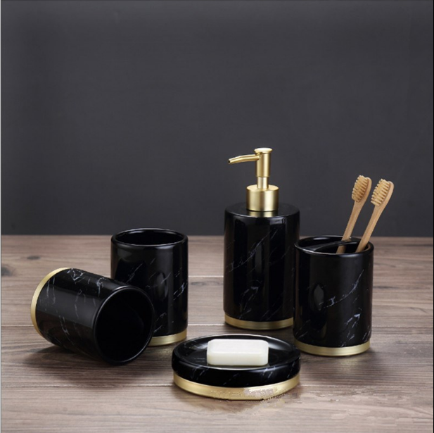 Ceramic High-end Bathroom Set