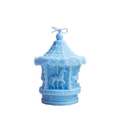 Carousel Candle Mold Handmade Candle Silicone Mold