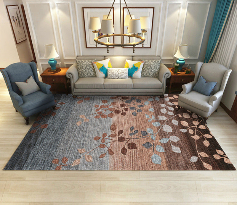 Simple geometric printing carpet