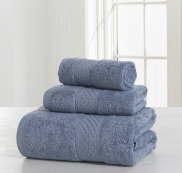 Cotton soft double-sided thickening towel skin-friendly bath towel beauty salon bathrobe bath towel set