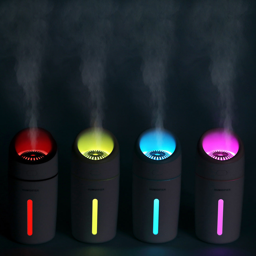 Multifunctional Humidifier USB Mini Colorful Lights Air Purification Moisturizing Silent Humidifier