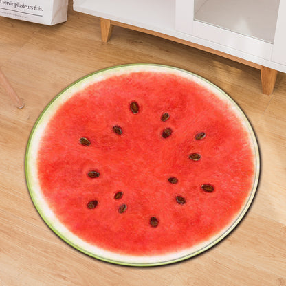 Fruit Round Computer Chair Carpet