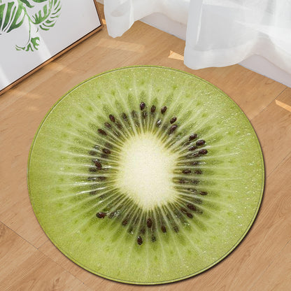 Fruit Round Computer Chair Carpet