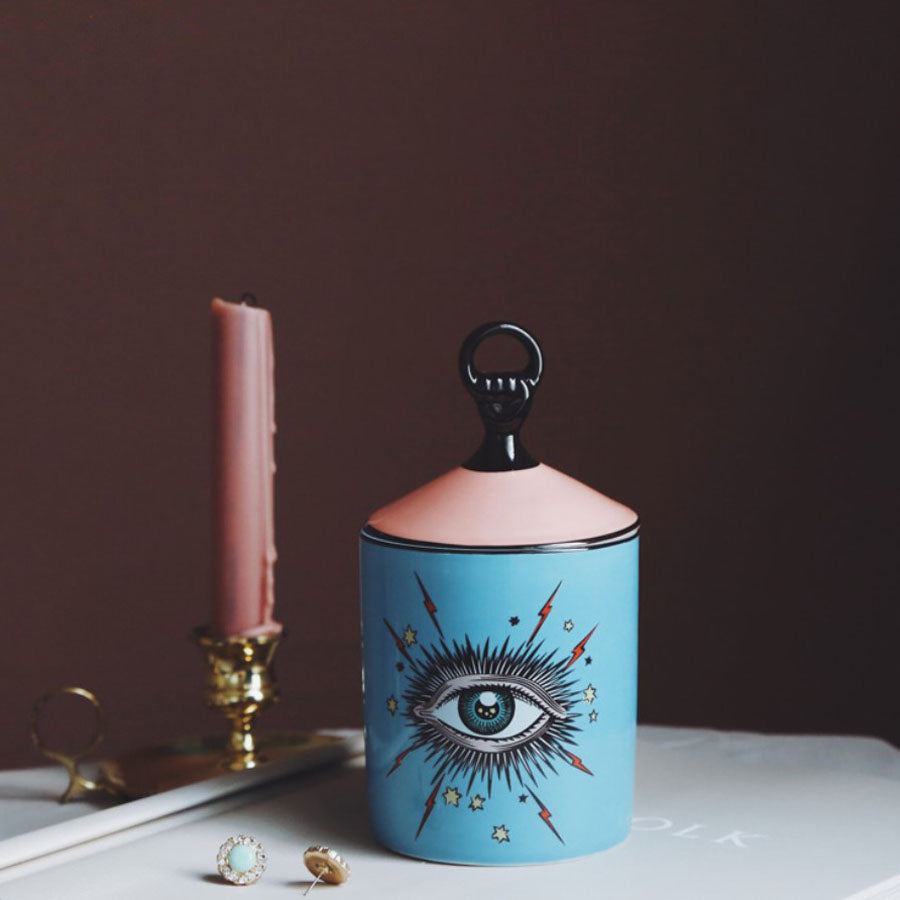 Big Eyes Aromatherapy Candle Holder Candle Cup Candle Jar Storage