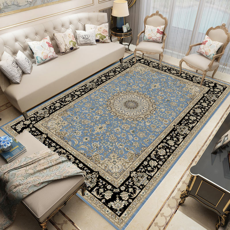 Persian Small Floral Living Room Carpet Turkish-style Carpet European-style Home Carpet Is