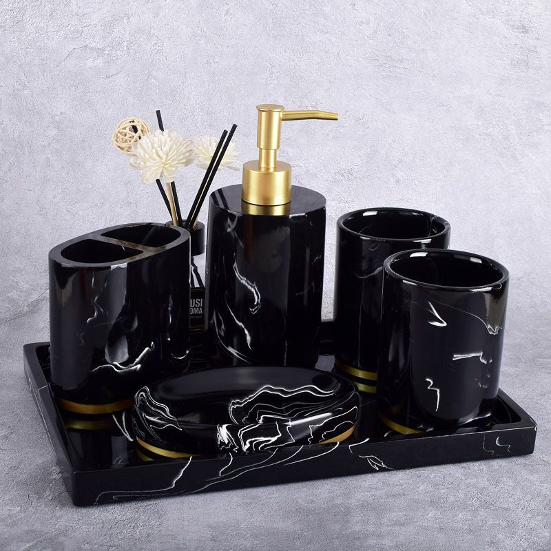 Dental  Bathroom Mouthwash Cup Wash Set