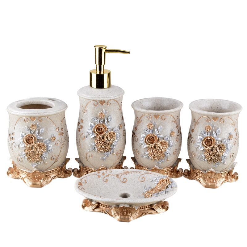 Dental  Bathroom Mouthwash Cup Wash Set