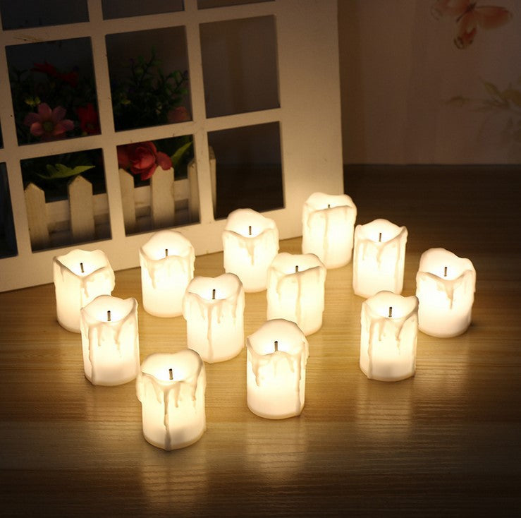 Candle Tears LED Electronic Candle Tears Candle Wedding Bar Decorative Candle Christmas Candle